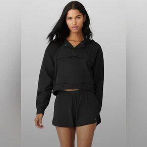 Alo International Anorak Hoodie - Black, Size Small